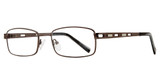 Global Optique Eyeglasses TF12 Gun/Silver