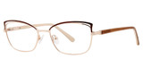 Avalon Collection Eyeglasses 5080 Brown/Gold
