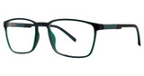 Wired Eyeglasses 6085 Green/Gun