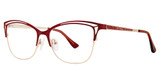 Vavoom/Vivian Morgan Eyeglasses 8098 Burgundy