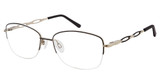 Titanium Eyeglasses CH 29201 BLACK/BK
