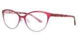 Easyclip Eyeglasses EC498 Dark Pink & Steel/30 Easyclip Eyeglasses EC498 Dark Pink & Steel/30