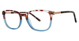 Via Spiga Eyeglasses Via Spiga Mirella Demi Blue/770