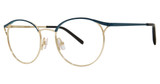 Vera Wang Eyeglasses V552 Teal/TE