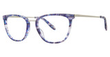 Vera Wang Eyeglasses V557 Sapphire Tortoise/SA