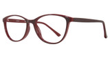 Eye Q Eyewear Eyeglasses EQ321 Burgundy/BURGUNDY