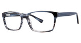 Giovani di Venezia Eyeglasses Baxter black demi