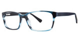 Giovani di Venezia Eyeglasses Baxter navy demi/black