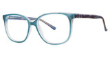 Modern Plastics I Eyeglasses Hadley teal ice