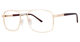 Modern Metals Eyeglasses Chisel gold