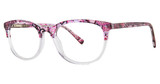 Fashiontabulous Eyeglasses 10x254 pink/crystal