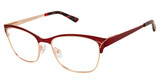Ann Taylor Eyeglasses ATP710 MATTE BURGUNDY/C02