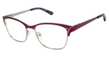 Ann Taylor Eyeglasses ATP710 MATTE EGGPLANT/C03