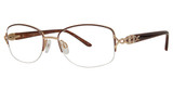 Sophia Loren Eyeglasses SL Beau Rivage 91 Burgundy/77