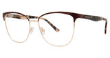 Via Spiga Eyeglasses Via Spiga Santina Burg./Gold/900