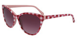 Draper James Eyeglasses DJ7018 MERLOT GINGHAM/604