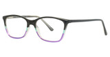 Zimco Eyeglasses R 187 Black/Purple