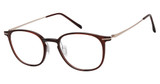 VÄRi Eyeglasses VR19 WINE-ROSEGLD TPL/C54