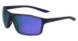 Nike Eyeglasses NIKE WINDSTORM M CW4672 MATTE GRIIDIRON/VIOLET MIRR/015
