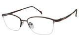 STEPPER Eyeglasses 50210 SI BROWN F011/BRN