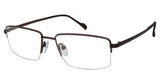 STEPPER Eyeglasses 60190 SI BROWN F011/BLU