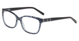 Jones New York Eyeglasses J779 Blue Leopard