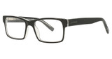 Steve Madden Eyeglasses Hank BLACK LAMINATE