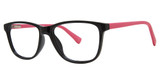 Modern Plastics II Eyeglasses Just black/pink