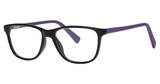 Modern Plastics II Eyeglasses Just black/purple