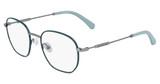 CK Jeans Eyeglasses CKJ20101 SATIN DARK TEAL/431