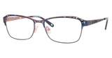 Liz Claiborne Eyeglasses L 655 SMTT NAVY/0E8W