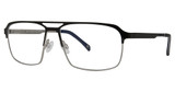 Shaquille O'Neal Eyeglasses Shaquille O'Neal 174M Blk/Gun/058