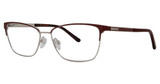 Via Spiga Eyeglasses Via Spiga Jovanna Burgundy/Gold/900