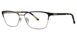 Via Spiga Eyeglasses Via Spiga Jovanna Black/Gold/500