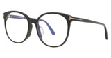 Tom Ford Eyeglasses FT5671-F-B shiny black/001