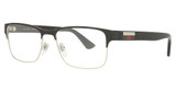 Gucci Eyeglasses GG0750O BLACK-BLACK-TRANSPARENT/005