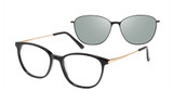 REVOLUTION Eyeglasses KITTERY BLACK/BLK