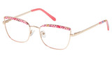 BETSEY JOHNSON Eyeglasses GOSSIP GIRL ROSE/ROS