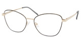 Eco Eyeglasses GRENADA Black Gold/BKGD