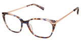 Kliik:denmark Eyeglasses K-689 BROWN BLUEBERRY/S402