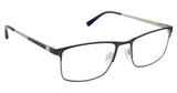 Superflex Eyeglasses SF-1132T NAVY SILVER/M101