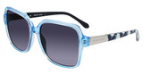 Draper James Eyeglasses DJ7029 BLUE CRYSTAL/416