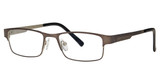 ModZ Kids Eyeglasses Academic matte gunmetal/silver