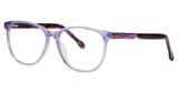 Genevieve Boutique Eyeglasses Engage pink crystal