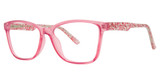 Modern Plastics II Eyeglasses Symbolic pink crystal