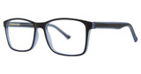 Modern Plastics II Distance black/navy matte