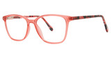 Modern Times Eyeglasses Listen chery crystal/red tortoise
