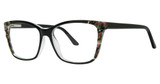 Modern Plastics II Eyeglasses Notice Black