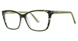 Modern Plastics II Eyeglasses Notice Olive