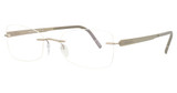 Silhouette Eyeglasses 5555 demo Fossil Gray/8640